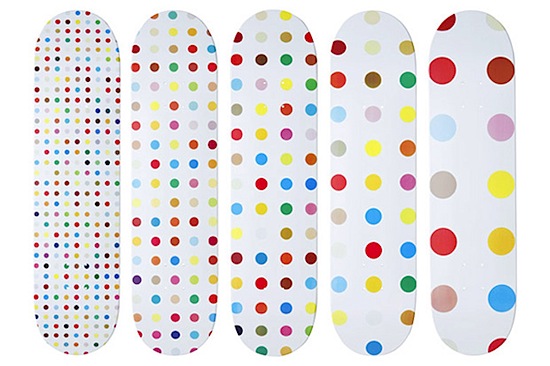 damien hirst supreme skatedeck tshirt 1 Damien Hirst for Supreme Skate Decks & Box Logo Tee.jpeg